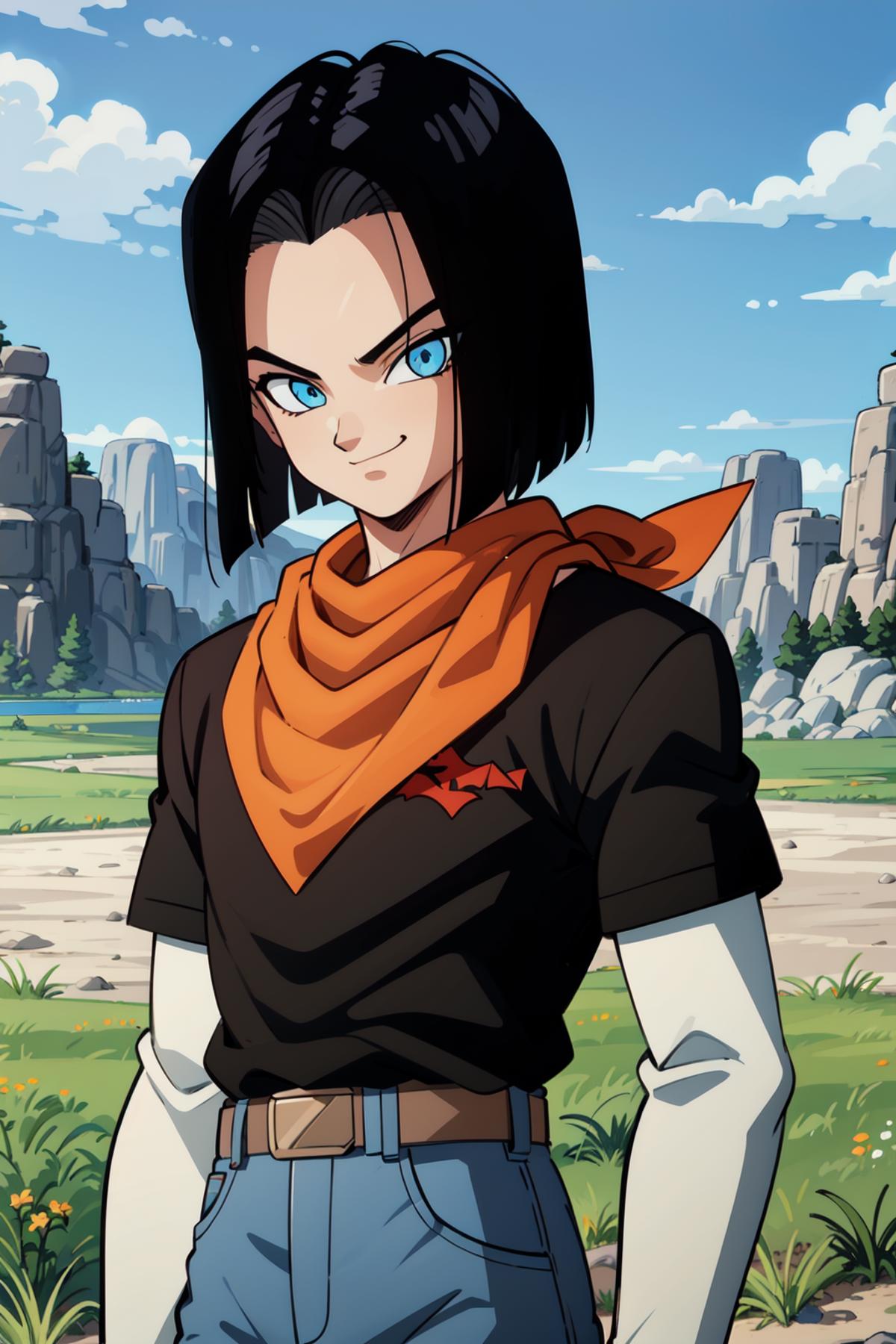 Android 17/人造人間17号 - Dragon Ball | LoRA - v1.0 | Stable Diffusion LoRA ...