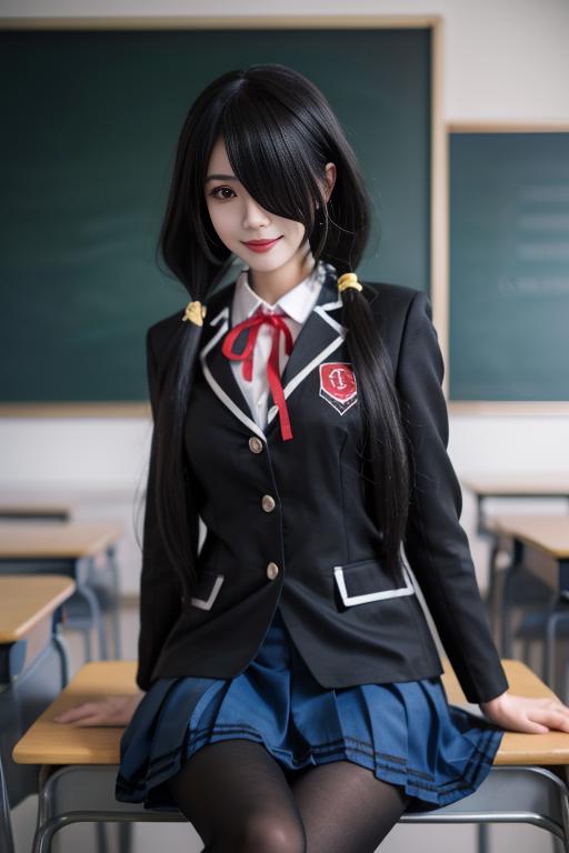 时崎狂三 校服 tokisaki kurumi image by Thxx