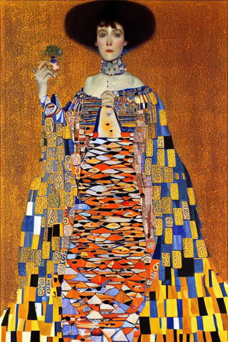 Gustav Klimt Style