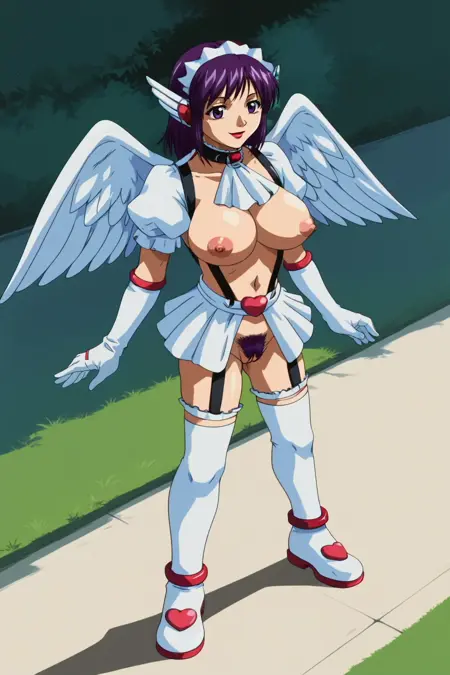 Famires Maid Up Outfit - Famires Senshi Pudding「ファミレス戦士プリン」/ Sex Warrior Pudding OVA