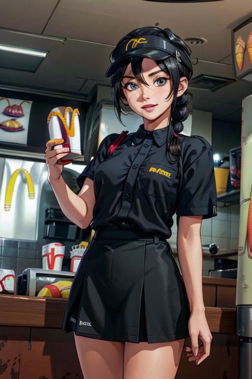 Fast Food Cashier image by Cuzzeler