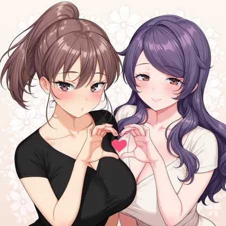 MILFs Shinozaki Mayumi / Makino Ayako (Un Tabetarou / ANIM.teamMM) (IL)