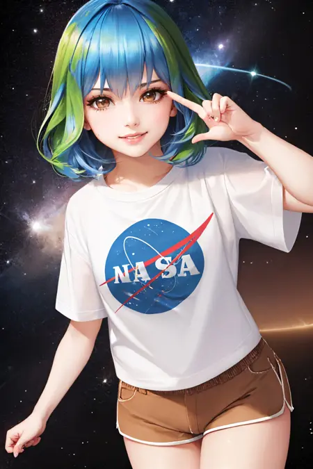 Earth-chan | The Gijinka Series