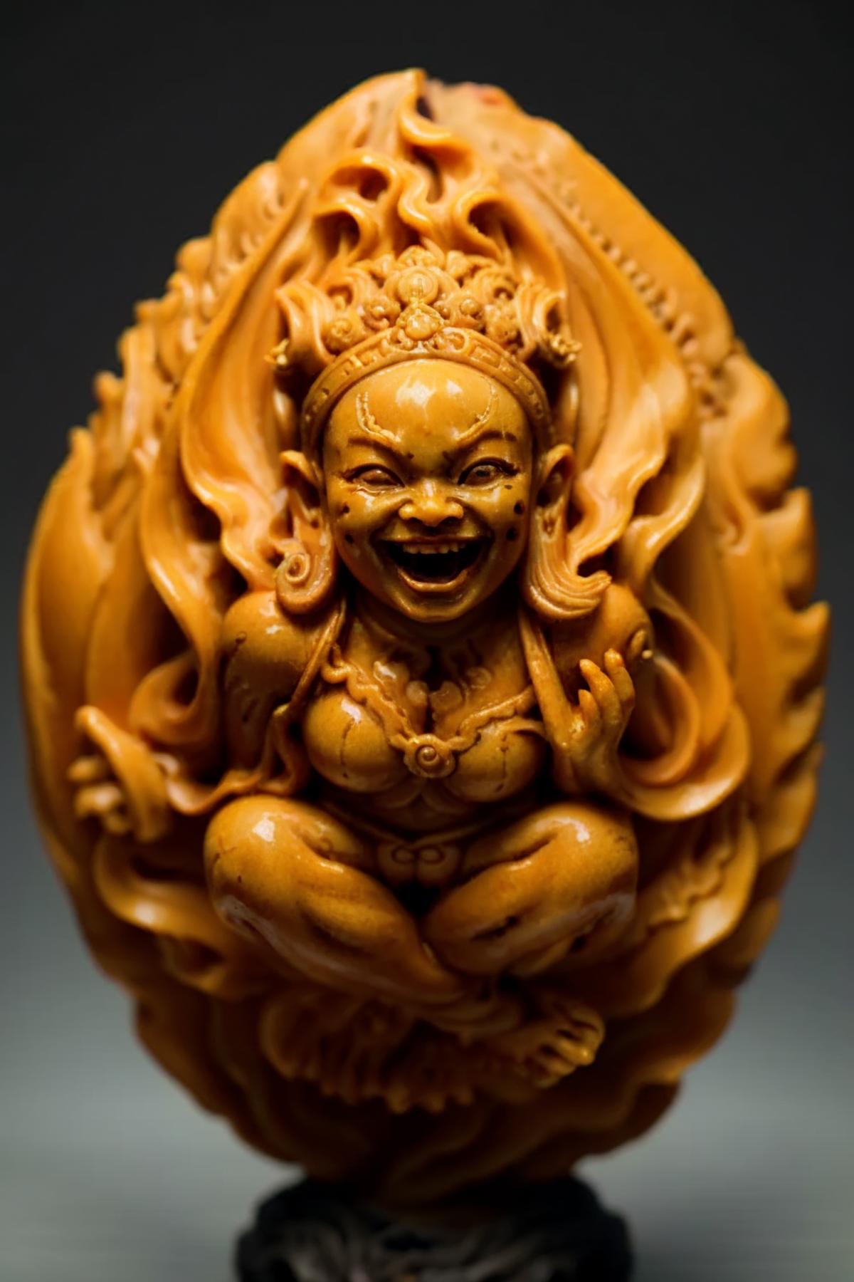 Chinese nut-carving  image