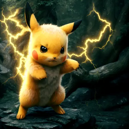 PokePika - Lora File for a realistic Pikachu from Pokemon