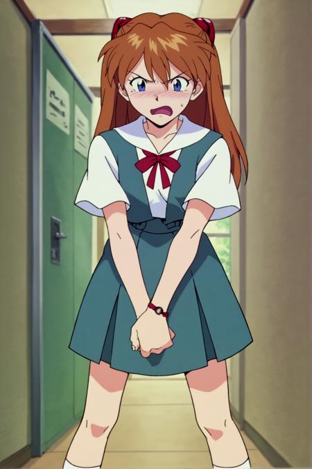 Asuka Soryu Langley [Neon Genesis Evangelion][Retro 90s][PONY/IL] Asuka Soryu Langley Pony
