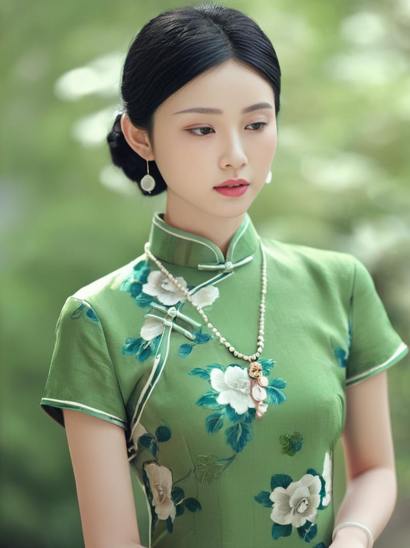 SDXL-zy_国风旗袍 qipao image by meiyouzhuya