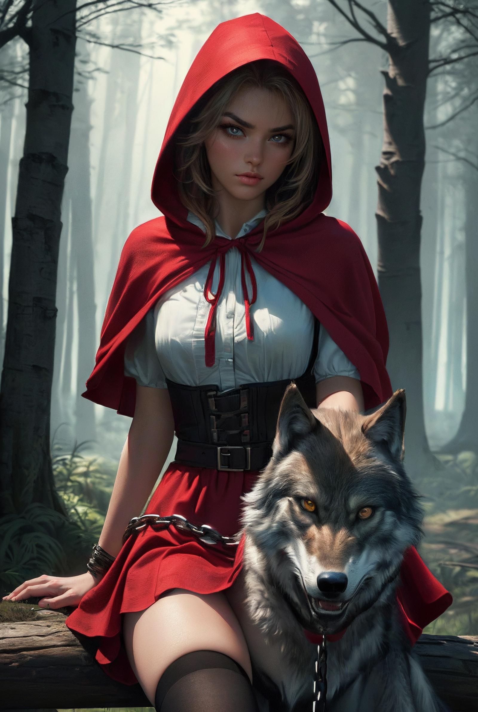 Little red riding hood image by Artificial_Lion