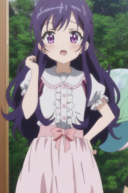 <lora:Tenshi no 3p!_momijidani nozomi:0.7> momijidani nozomi, wifecosplay, 8k, masterpiece, absurdres, anime, screencap,