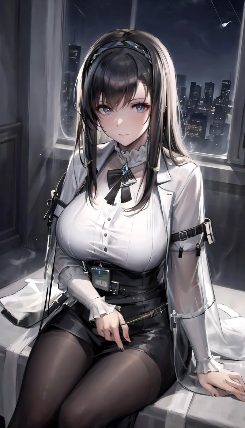 普瑞赛斯 (明日方舟)|priestess (arknights) image by kinghailin