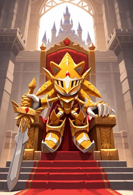 Excalibur Sonic - Sonic and the Black Knight Illustrious