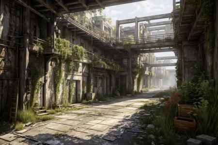 8k, realistic, vray, HDR,  6000K, <lora:PostApocalyptic3:0.6> SZ_4po