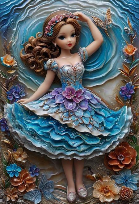 Masterpiece, best quality, 1girl, novuschroma54 style