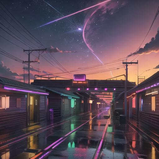 Retrowave image by xyf_