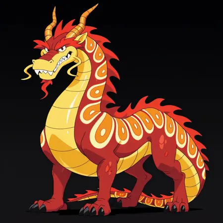 Chinese Dragon - What's New Scooby Doo (Illustrious)