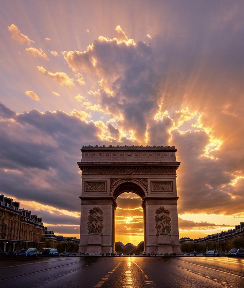 Arc de Triomphe - France image by zerokool