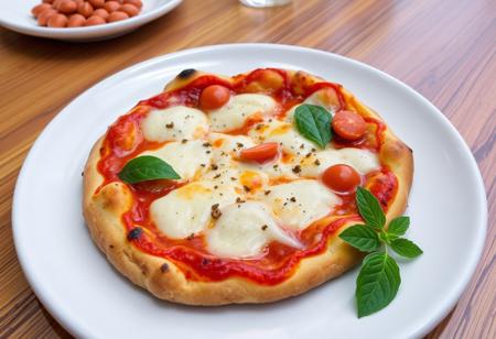 Pizza with wasabi