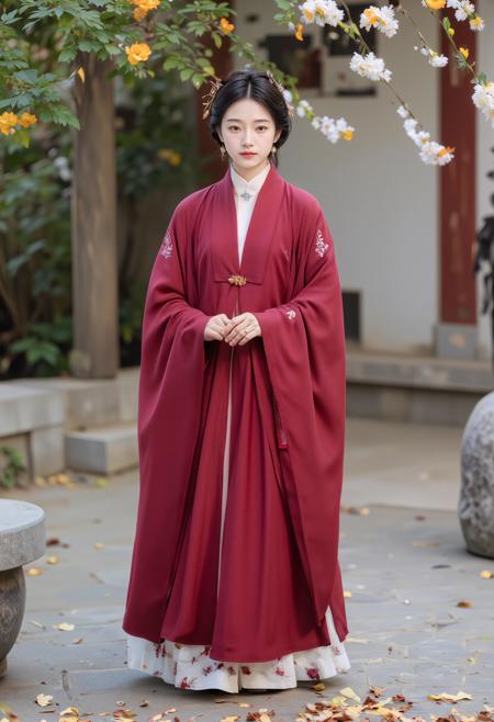 汉服合集 zyd232's Hanfu Collection [Female] [Flux.1] (Continuous Updating) 明 | 披风 | v1.0