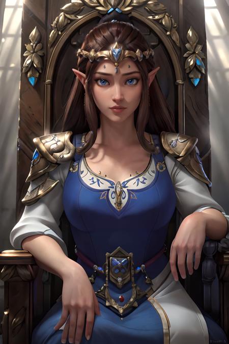 <lyco:epiCRealismHelper:.5> epiCRealism ,1girl, brown hair, blue eyes, long hair, princess zelda, twpr, nintendo, the legend of zelda, beautiful detailed face, beautiful detailed eyes, castle, throne room, detailed background, sharp details, ((masterpiece)), (best quality), 8k, ultra-detailed, absurdress <lyco:zelda_TP_v1:0.7>, <lyco:Owstyle4-000009:.7>