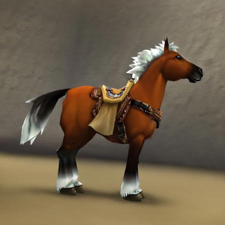 Epona (zelda ocarina of time, OoT) 3Ds Ver Illustrious/Pony v1.0 pony