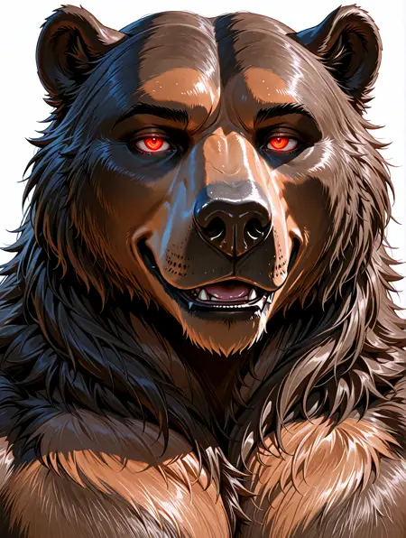 Looks like a bear! - くまみたい!