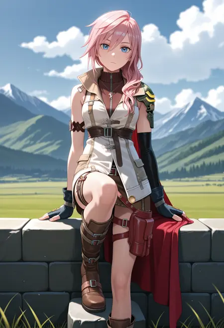 Claire Farron "Lightning" [Illustrious] - Final Fantasy XIII