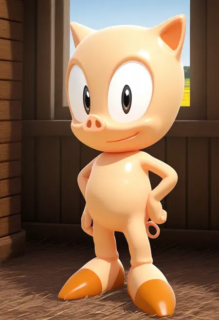 Picky the Pig - Sonic Series