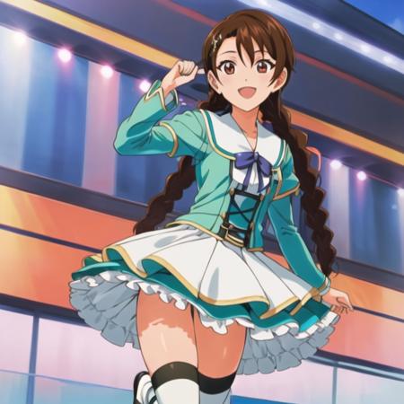 sakuno-2 uniform twin braids headband