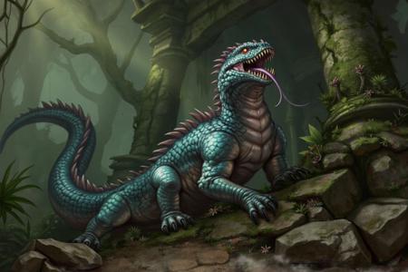 Magic creatures: Basilisks! Flux v1.0
