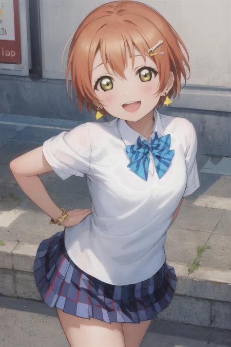 hoshizora_rin, 1girl, solo,  short hair,  cuff, (Beatrice), <lora:rin_v1-000009:0.8>
(illustration:1.1),(best quality),(masterpiece:1.1),(beautiful and clear background:1.25),(extremely detailed CG unity 8k wallpaper:1.1), (colorful:0.9),(depth of field:0.75),( ink splashing:0.95),(color splashing:0.85),(watercolor:0.65),
(cowboy shot:1.4),blue (school uniform:1.4), :d,  dress, earrings,looking_at_viewer, neck_ribbon, smile,
classroom, indoor, sunny, detailed blue sky