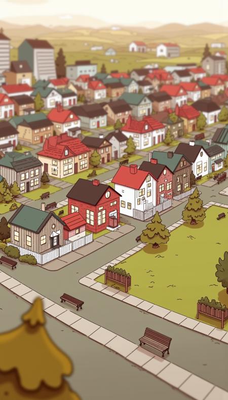 Hilda Architecture Style - LoRA - FLUX dev V1