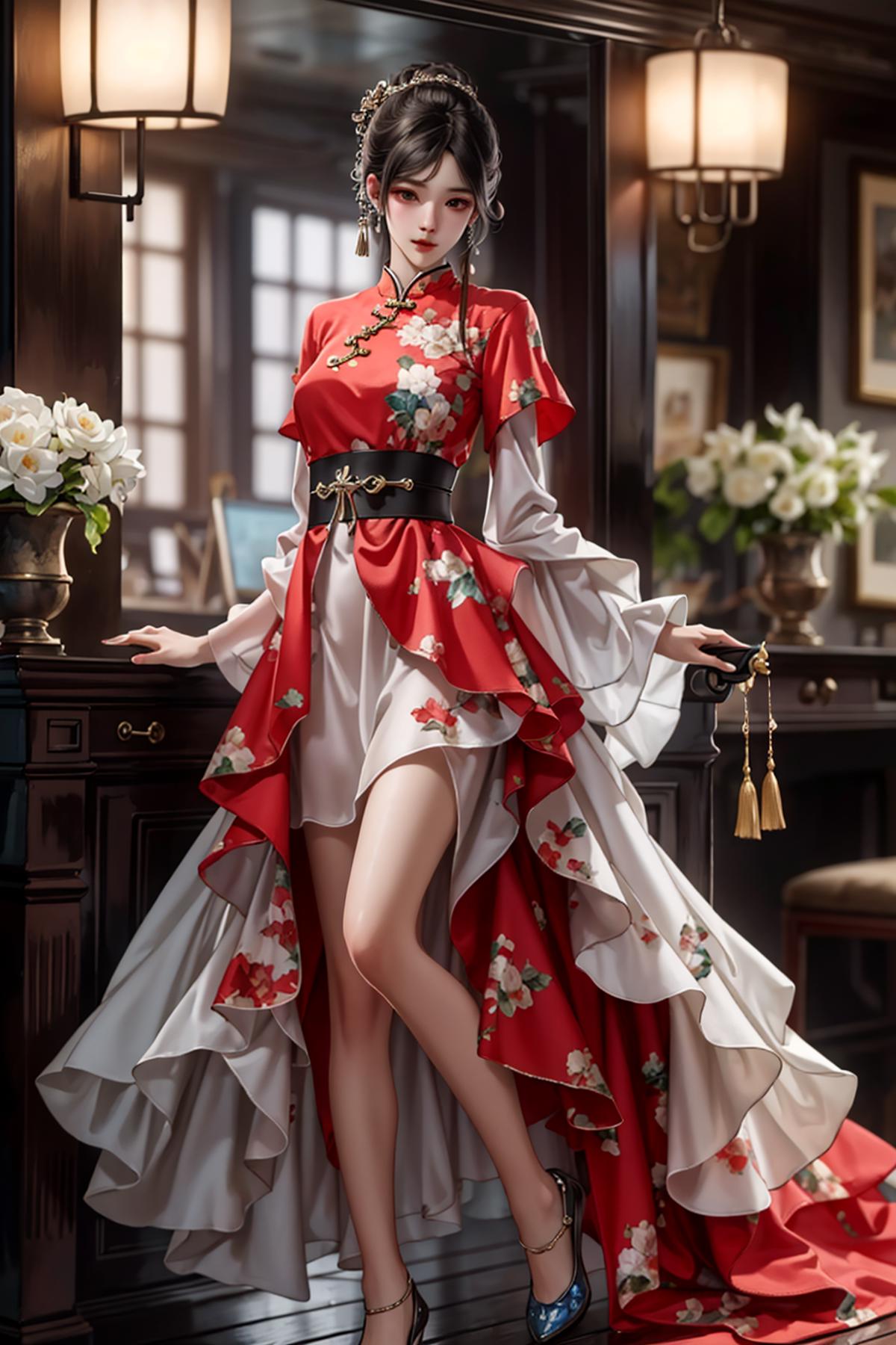 New Chinese Style Suit（新中式服饰）LoRa image by affa1988