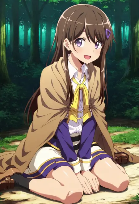 IllustriousXL - Class Rep 委員長(栗花落 桃華) - hitoribocchi no isekai kouryaku