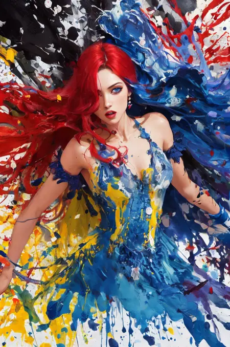 Artstyle: Jackson Pollock