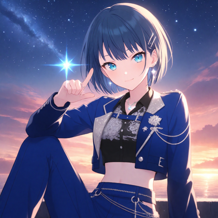 Sparkle of resolve (Kiritani Haruka) / Project SEKAI IllustriousXL