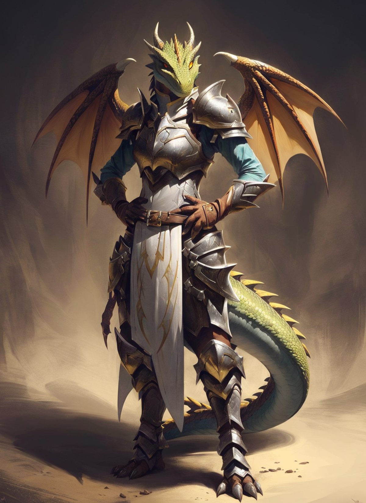 Dragonborn Concept LoRA image by Lykon