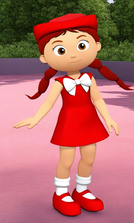 Wonder Red - Super Why! WR1