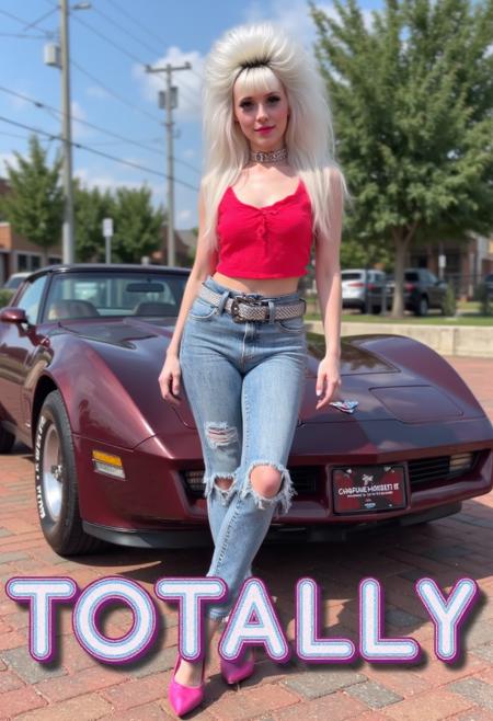 Sexy 80s Lady | Heather Leather FLUXDEV v1.0
