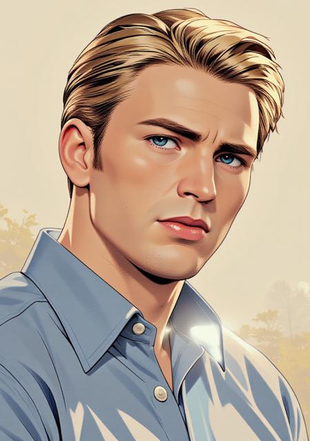 Steve Rogers(Chris Evans) Flux v1.0