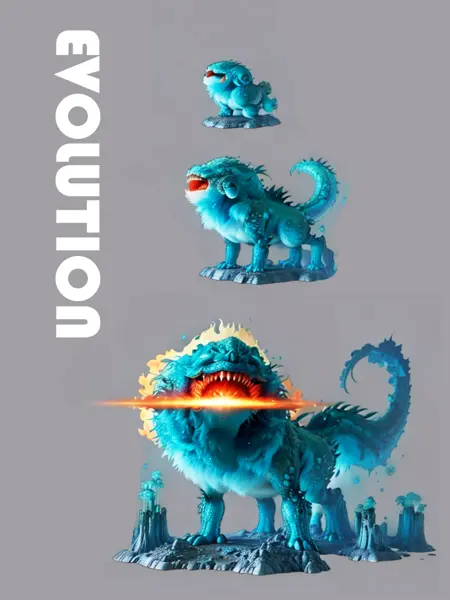 evilmon monster creature evolution