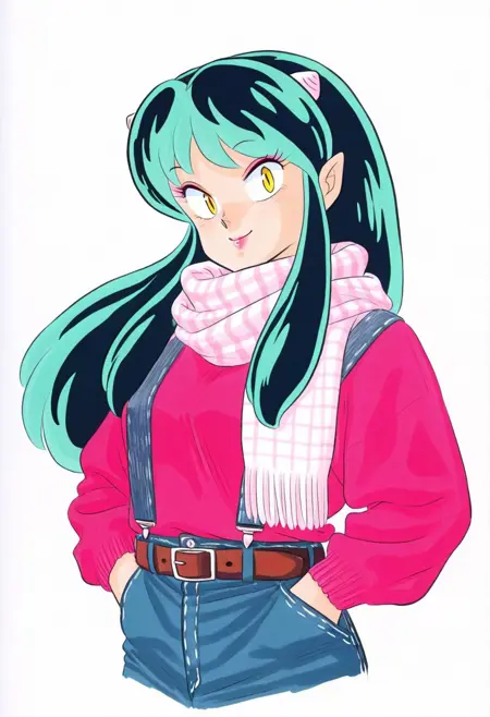 1980s Traditional Eastern Manga Aesthetic - IllustriousXL