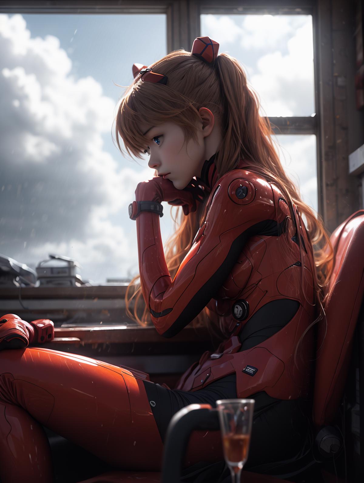 绪儿-明日香 Asuka Langley Soryu image by nuaion