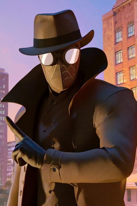 Spider-Man Noir - Into the Spider-Verse [LoRA] v1.0 Pony V6 XL