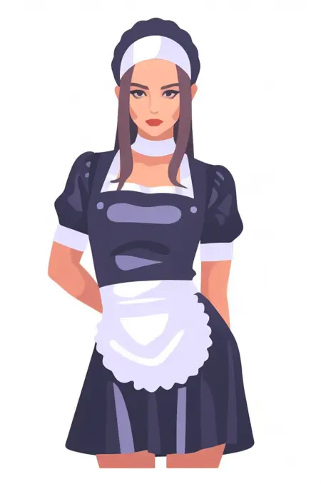 Joschek's Shiny Fashion: Latex Maid