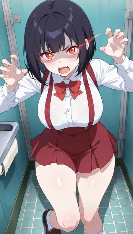 平木花子-厕所里的花子VS屈强退魔师(Hiraki Hanako-Toilet Hanako-san VS Strong Exorcist)