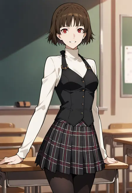 Makoto Niijima (10 outfits) - Persona 5 [Illustrious]
