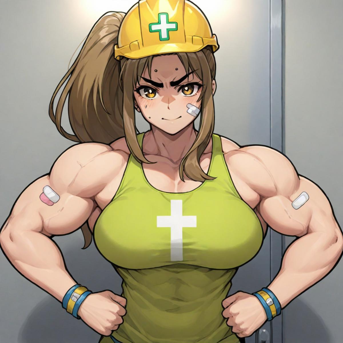 Extremely muscular woman image by allpleoleo439