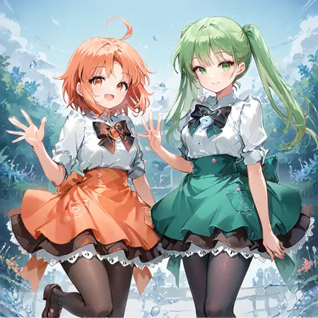 Hibiki and Chikagi Ascension 1 & 2 | Fate/Grand Order