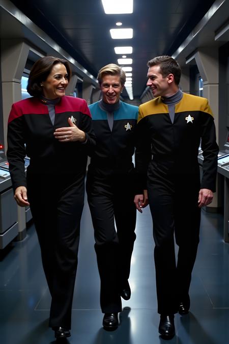 Star Trek Voyager uniforms (Flux) v1.0
