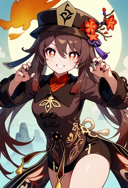 Hu Tao: Fragrance in Thaw | 胡桃 (Genshin Impact) [Illustrious & SD1.5]